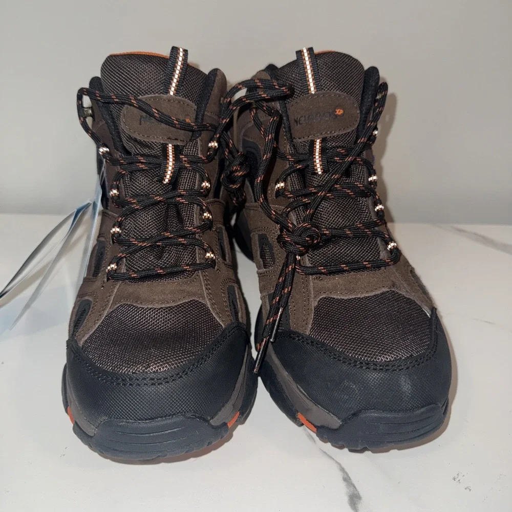 Nevados Mens Rubicon Mid Waterproof Hiking Boots Shoes 9M Brown Black‎ No Box